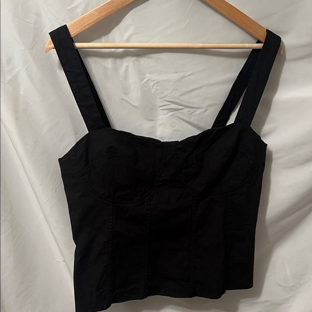 GAP Black Women's crop Top